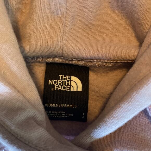 The North Face Purple Trivert Hoodie Women's Sz L Logo Hoodie - Picture 7 of 7